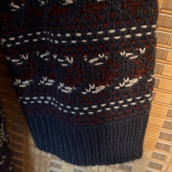 Hippie Rose Boho Open Cardigan Sweater Size L - Picture 2 of 5